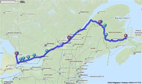 Moncton to Niagara Falls